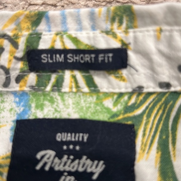 Mens short sleeve button down shirt - Picture 3 of 4